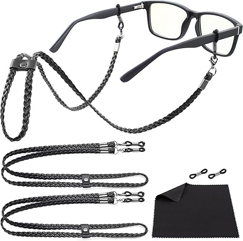 Miniatura 10 de Eye Glasses String Holder - Eyeglass Holders Around Neck - 4 Glasses Cords