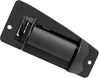 LQQDP New 1pc Textured Black Door Handle Replacement Kit For Passenger Right Hand Rear 3rd Side Fit for 99-06 Chevy Silverado/GMC Sierra 07 Classic Body Extended Cab w/Half Size Rear Doors 15758171