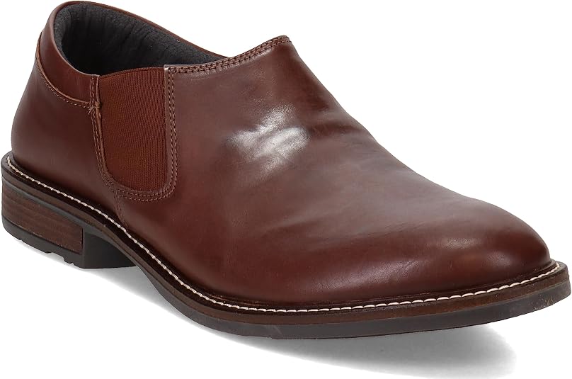 NAOT Director Toffee Brown Leather 44 (US Men display picture 1