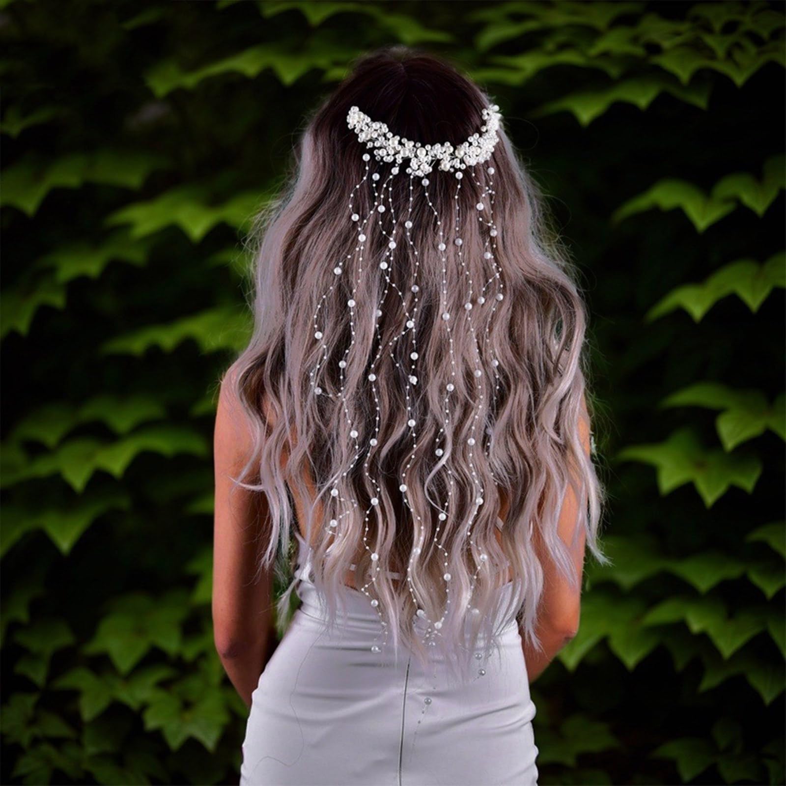 Peineta para el pelo de cabeza larga, accesorio para el cabello, accesorio para el cabello, para boda, novia, mujer, accesorio para el pelo