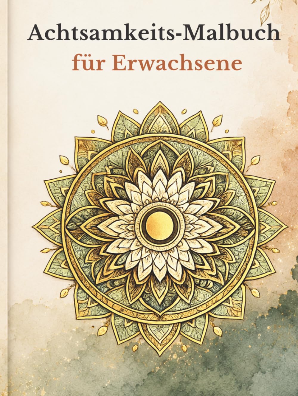 Achtsamkeits‑Malbuch für Erwachsene: Mit inspirierenden Sprüchen für Achtsamkeit, Selbstliebe und innere Ruhe