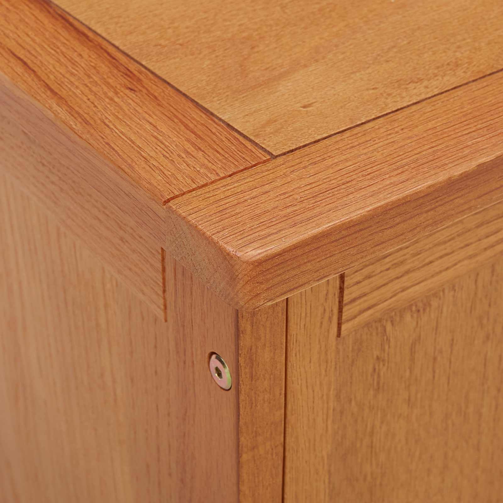 Caja de almacenamiento con tapa y muelle de gas de madera – Caja de almacenamiento para mantas y más (50 x 45 x 45 cm)