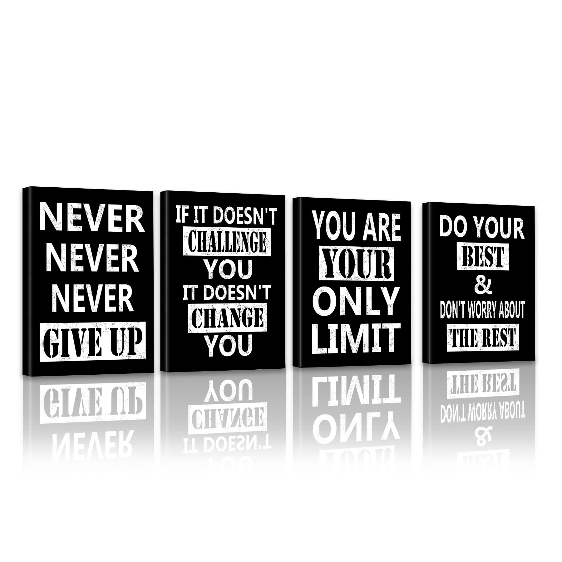 Buy PHOPAGO Motivational Wall Art Inspirational Quote Wall Painting