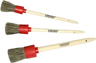 VIKING Car Detailing Brush Set for Car Cleaning Kit, Super-Soft Bristles for Exterior Detail,