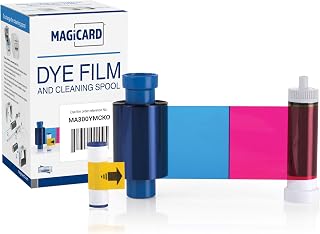 Magicard YMCKO Color Ribbon, 300 Prints (MA300YMCKO)
