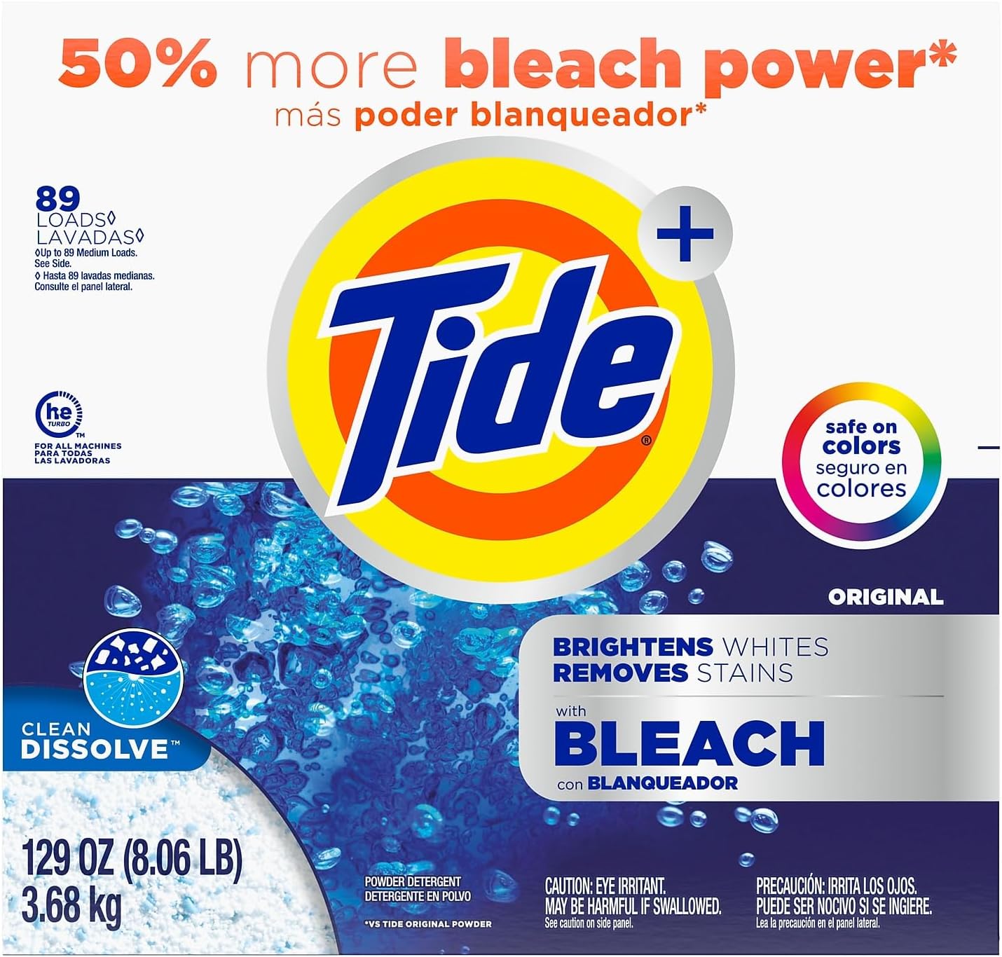Laundry Detergent with Bleach
