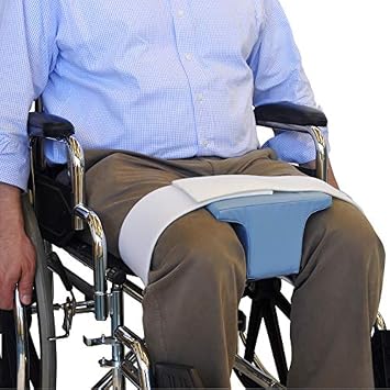 NYOrtho Abduction Wedge Knee Separator for Hip Surgery Recovery 4" Orthopedic Pillow for Leg Support, Contracture Prevention & Post Surgery Use Wheelchair or Bed Wipeable, Fluid-Resistant