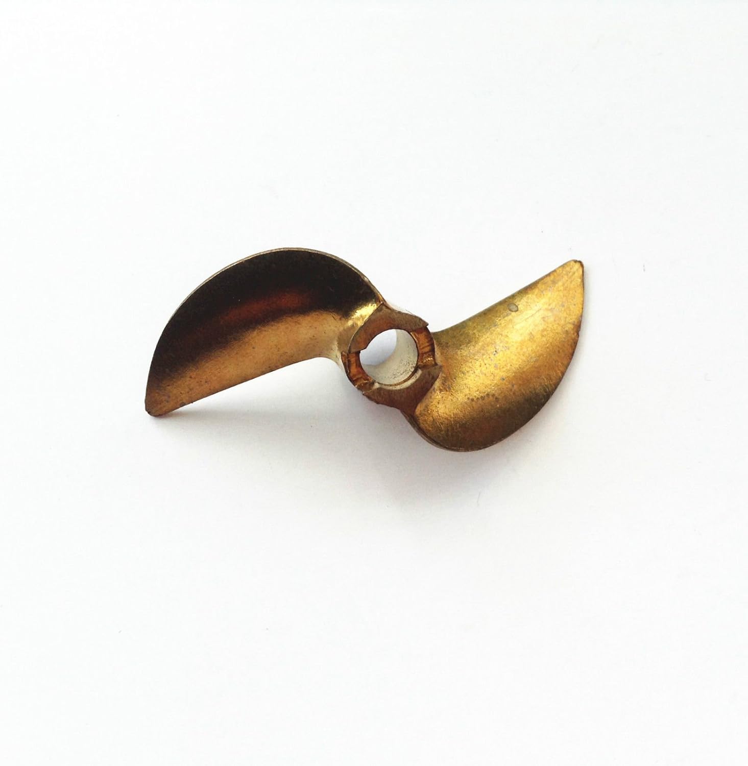 PROPELLERS 108 Bronze Prop 4mm Shaft 2 Blade 42mm Diameter RC Boat RC#639