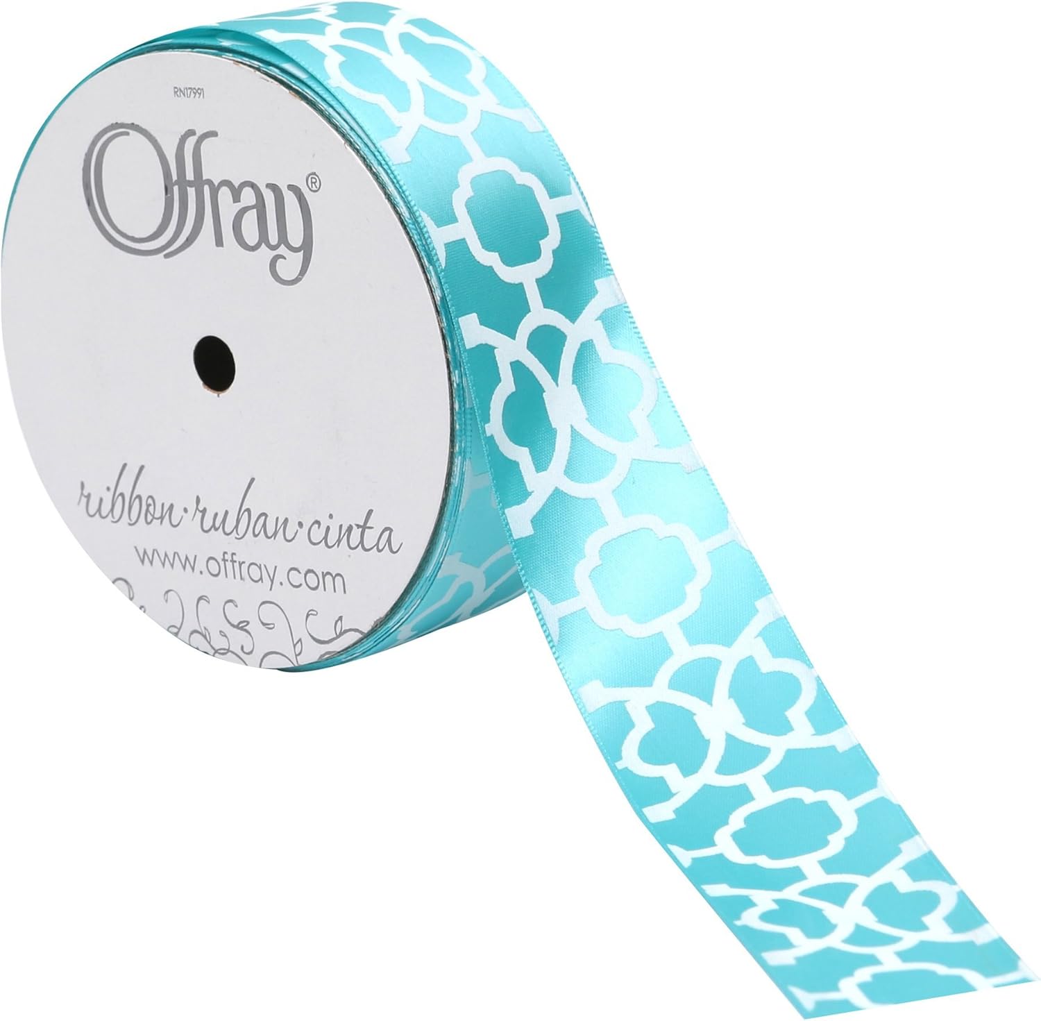 Offray 959396 Tangiers Printed Ribbon