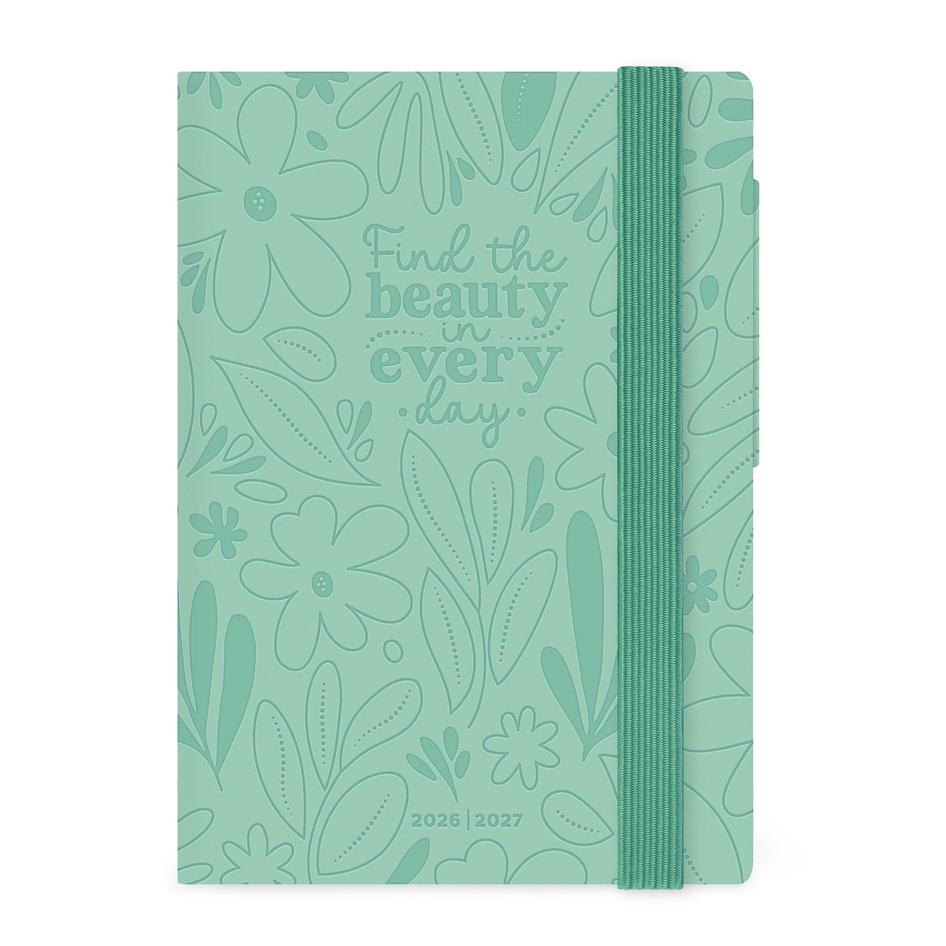 Legami Botanic Garden 2026-2027 Weekly Planner 16 Months Small Diary September 2026 to December 2027 with Notebook FSC Certified Paper with Monthly Planner 9.5 x 13.5 cm