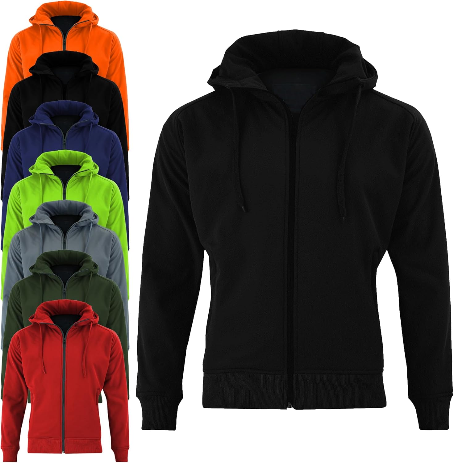 Men's Motorcycle Hoodie - Premium Softshell Hoodie Moto Racing Protective Hoodie with CE-Approved Lining for Safety