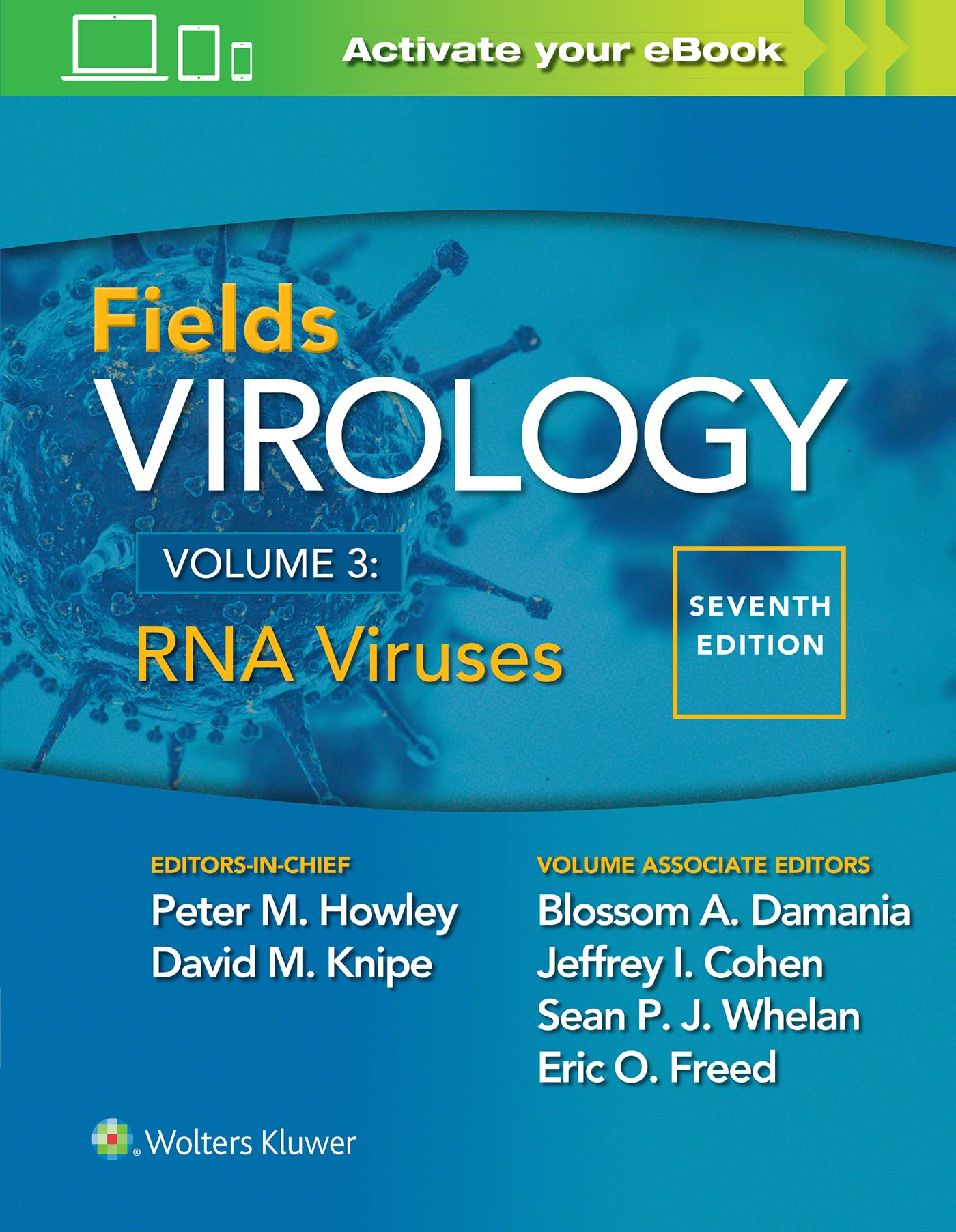 Field's Virology: RNA Viruses, Vol 3, 7ed