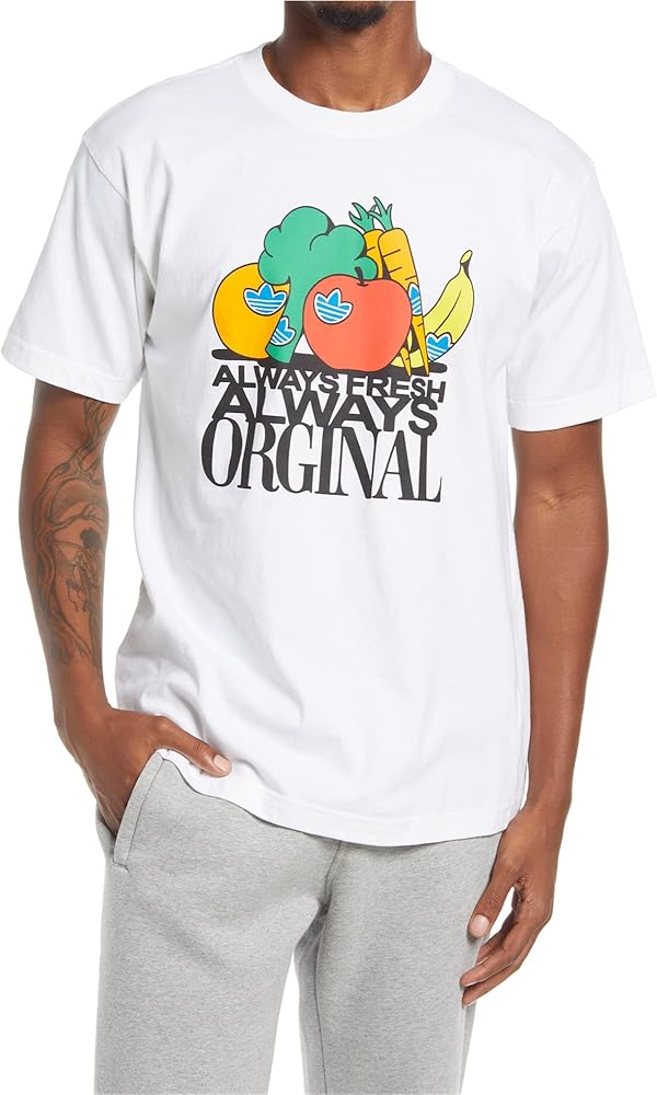 always シャツ Amazon.com: adidas Mens Always Fresh Always Original Graphic T