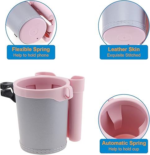 Miniatura 3 de Tobefore Soporte para taza de bicicleta, soporte para botella de agua, manubrio con llaves de teléfono celular, soporte para taza de bicicleta,
