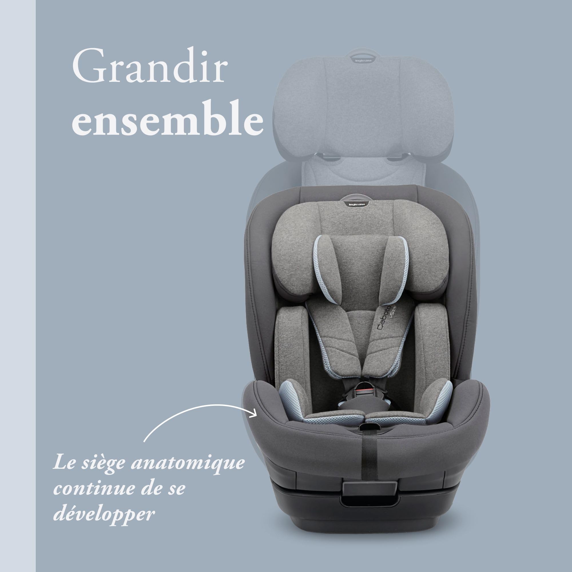 Siège Auto 9-36kg Inglesina Caboto i-Size - Stone Grey