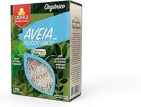 Aveia Flocos Finos Orgânica Grings 170g