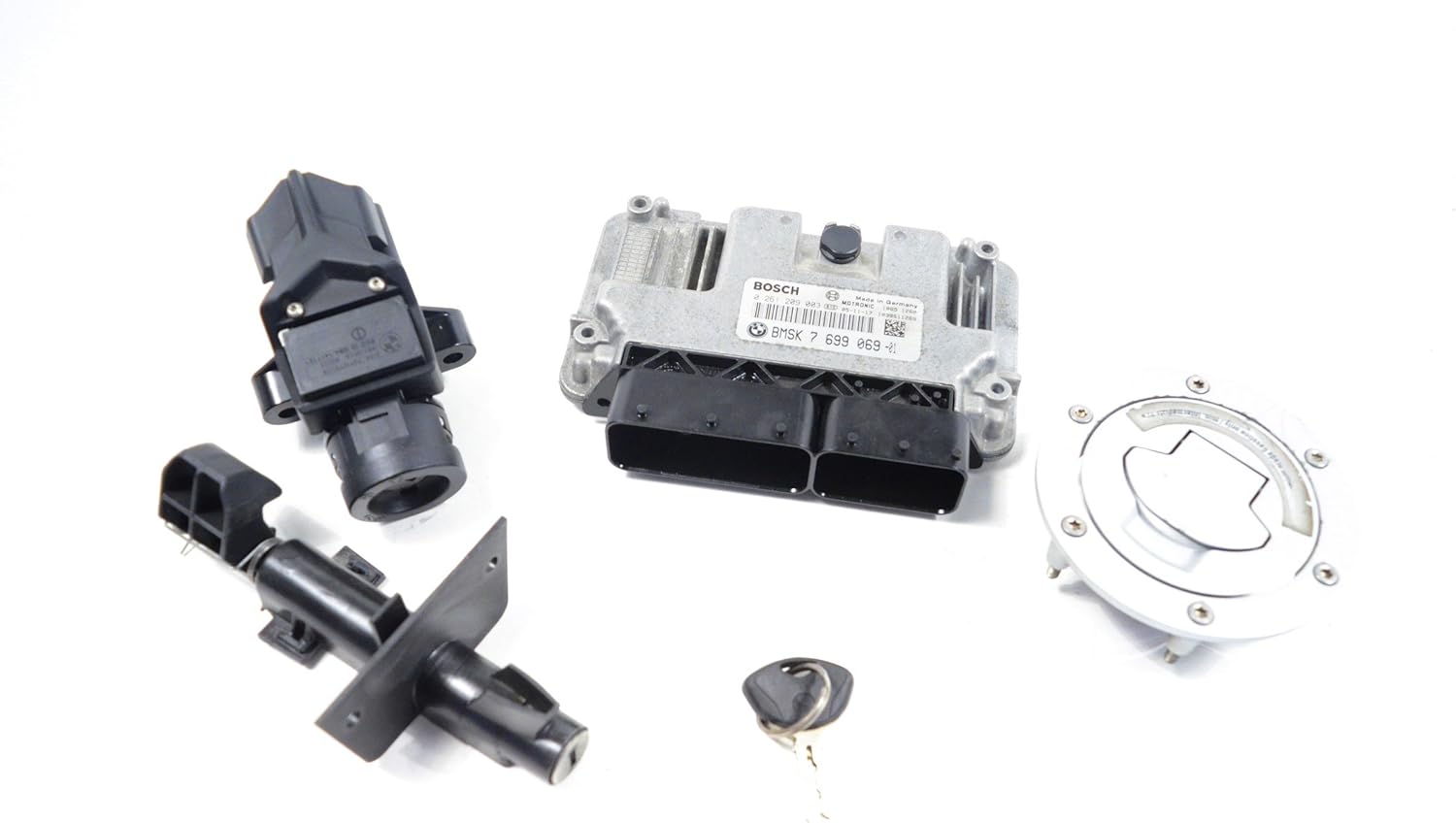 Amazon.com: BMW K1200S K1200GT K1200R Lock Set ECU Ignition Switch ...