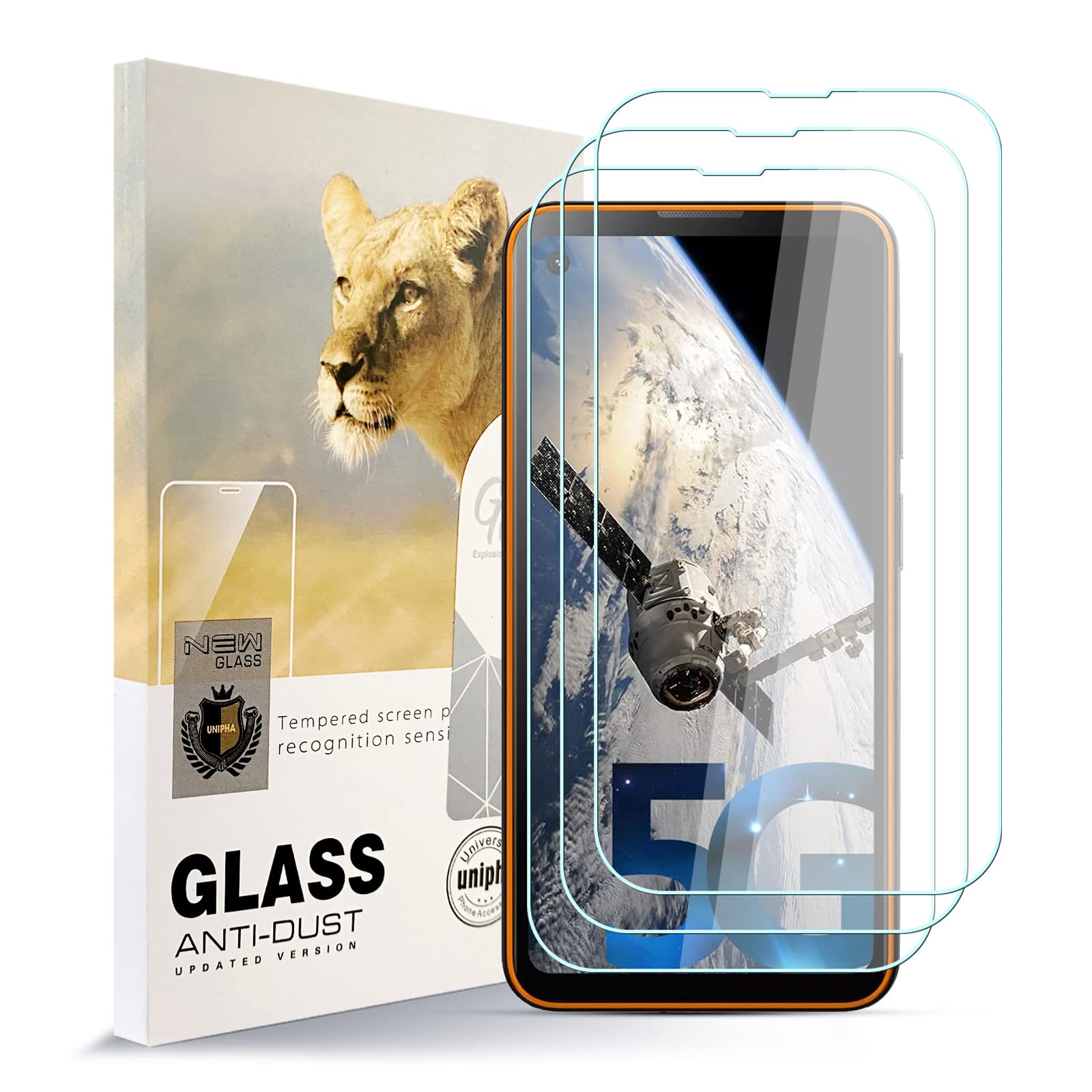AYSOW Pezzi Pellicola Protettiva Compatibile con Blackview BL5000 Vetro