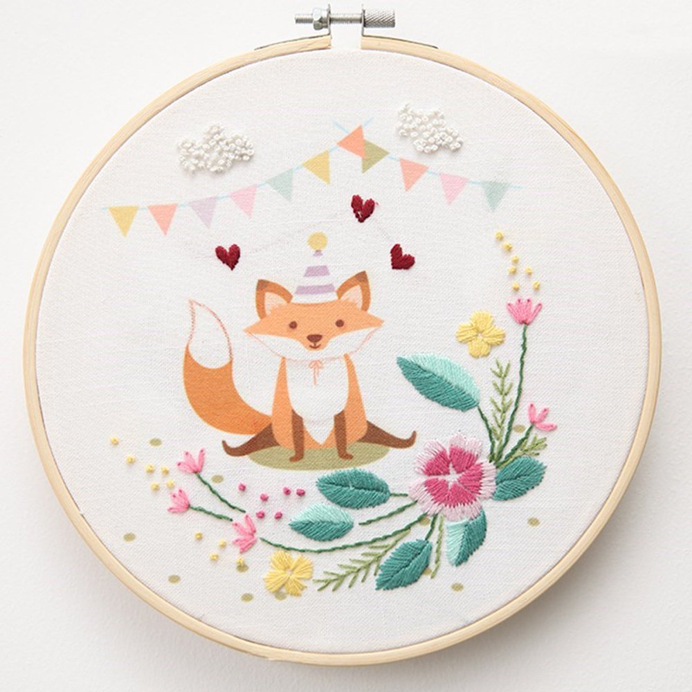 Linen Embroidery Kits EMBROIDERY & ORIGAMI