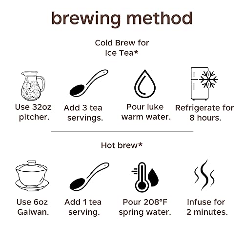 Miniatura 5 de Woocup Té de hojas sueltas de frambuesa roja (3 onzas  35 porciones)  Mezcla de hojas puras para té de Navidad, té chai y otros té de vacaciones en