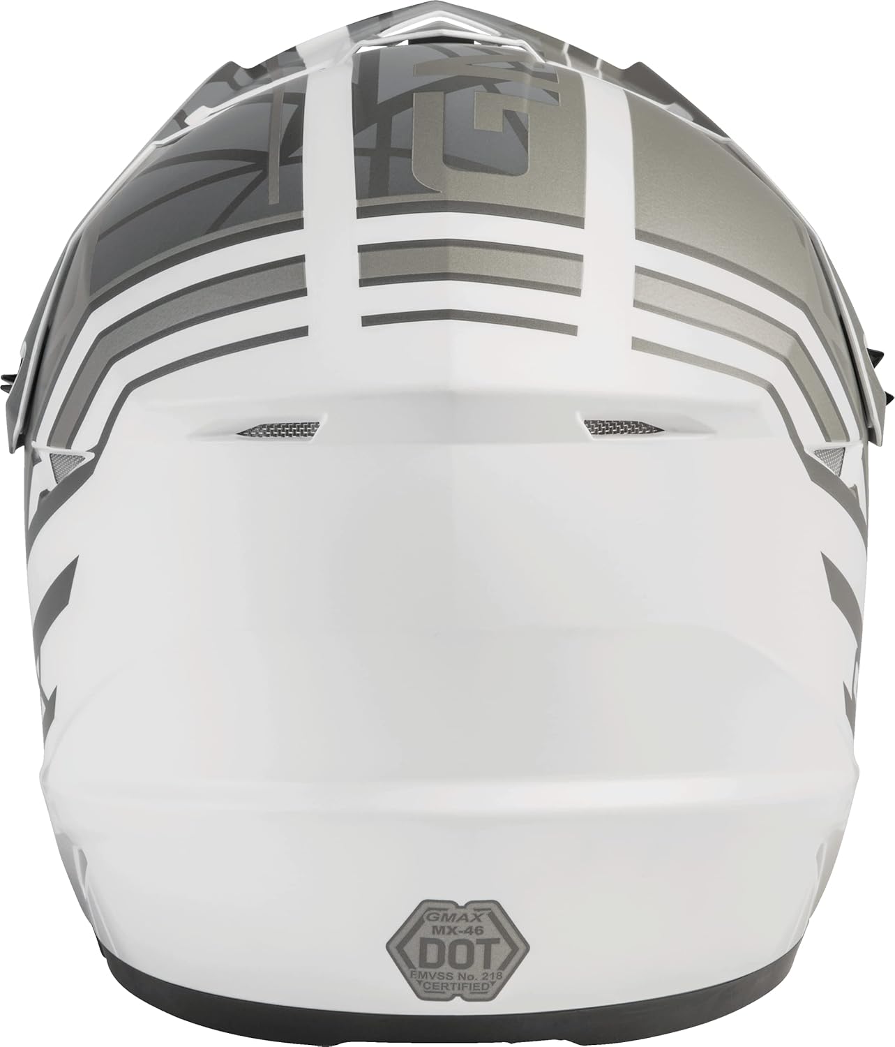 GMAX Adult Off-Road Helmet - White, Medium