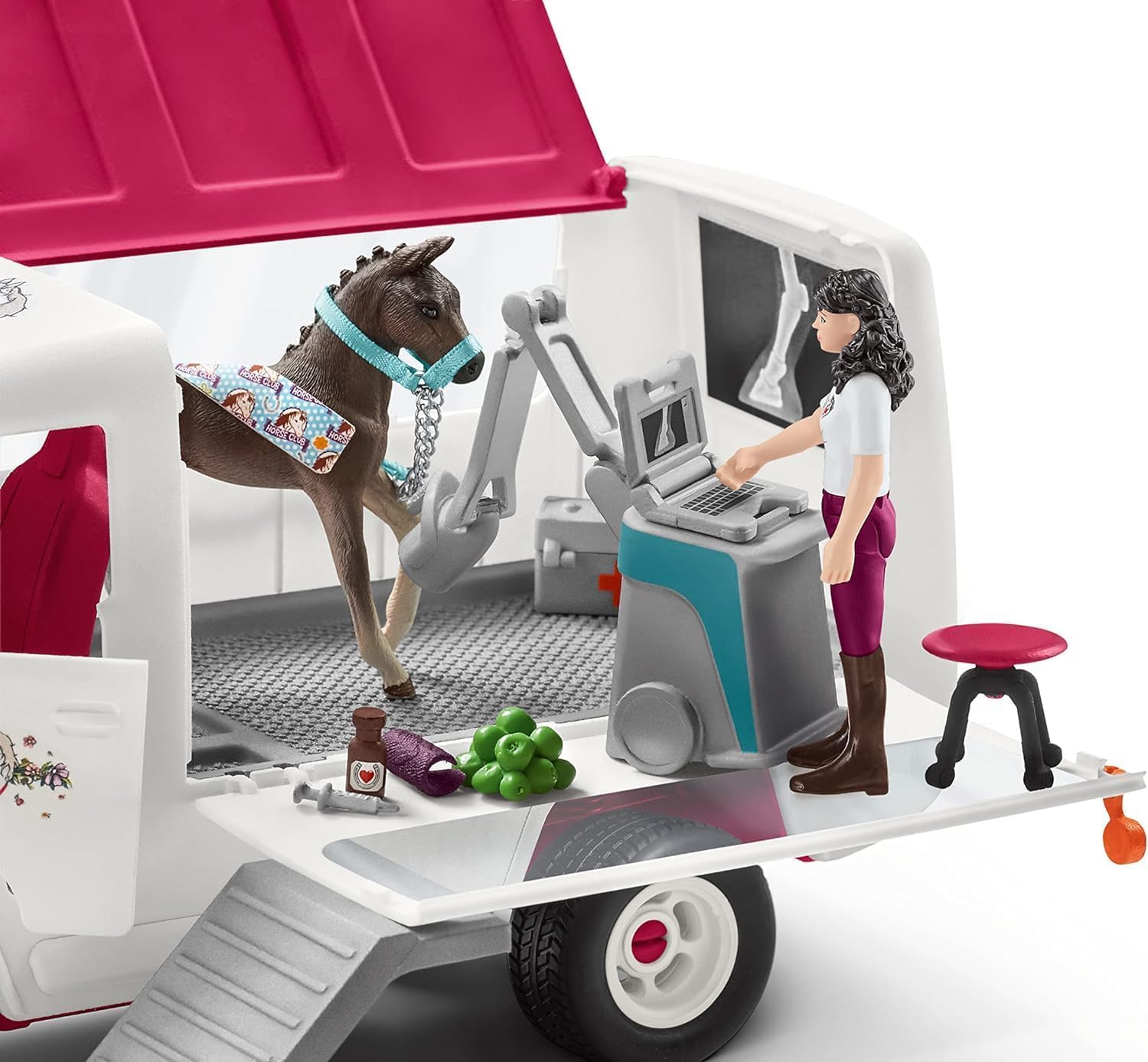 Schleich Horse Club | Mobile Tierärztin mit Fohlen 42439 | 37 Teile