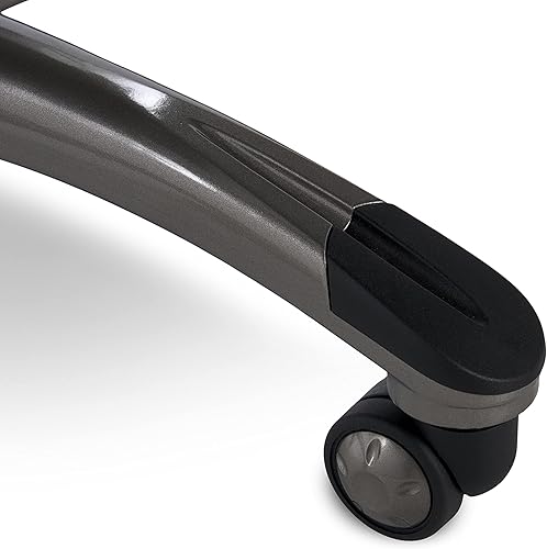 Miniatura 9 de Serta Silla de computadora ergonómica ajustable para oficina ejecutiva con almohadas corporales en capas, borde de asiento de cascada, cuero