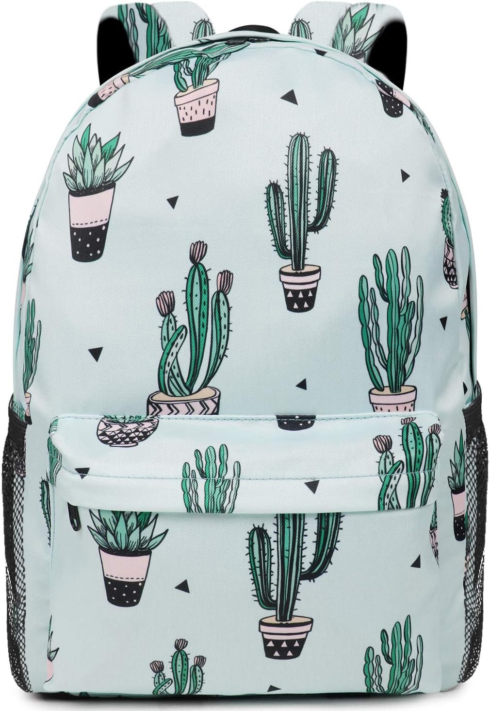 FITMYFAVO Waterproof Backpack for girls | Casual Travel Daypack | Cute Cactus Bookbag with Multi Pockets