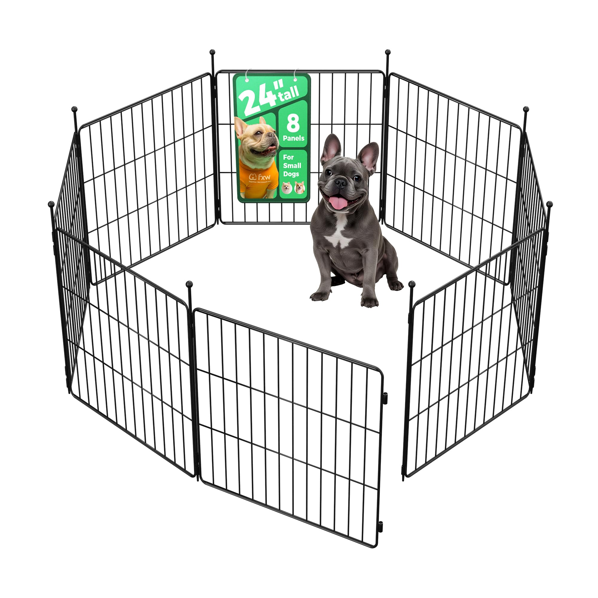 FXW MiniPaws Unleashed Dog Playpen