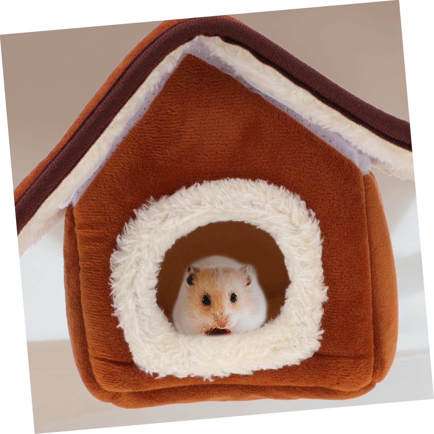POPETPOP 3 STK Baumwollnest Für Kleine Haustiere Hängematte Nestbett Hamsterversteck Chinchilla-Bett Gewohnheit Hamster Hängematte Warmes Hamsternest Baumwolle Katzenbett Warm Halten