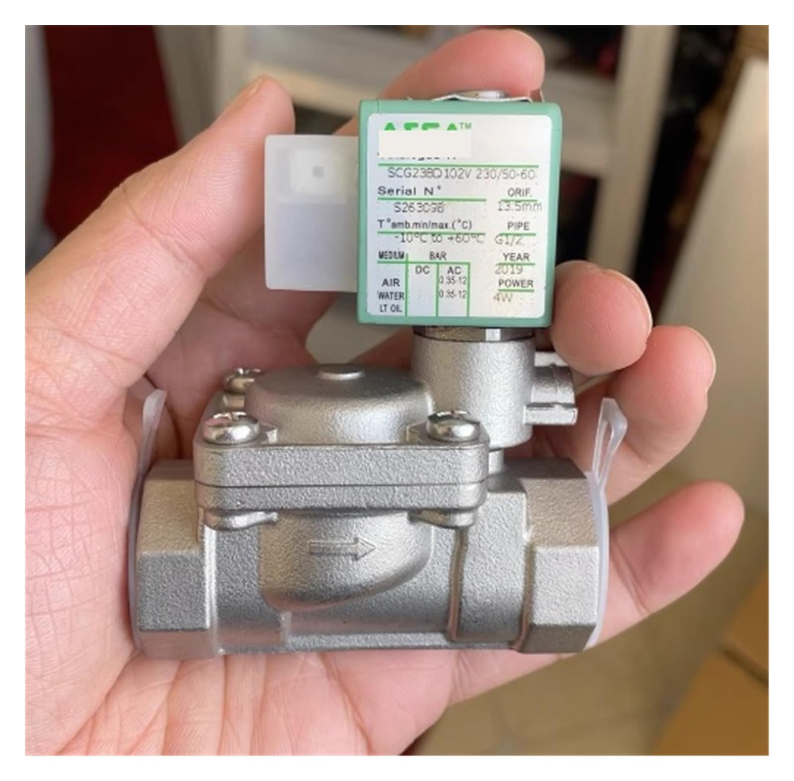 Électrovanne SCG238D102V DC24V ASCO pour régulation de fluide - 2