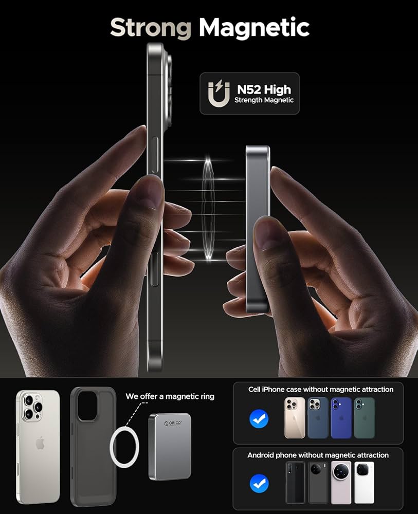 Aazon.co: ORICO 1TB Agnetic Portable SSD, Etal Body, 4K 120 Fps ProRes HDR Record And Store