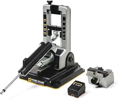 Miniatura 9 de Work Sharp La precisión profesional ajusta la herramienta de los sacapuntas de cuchillo, sistema ajustable del cuchillo del ángulo completo que afila