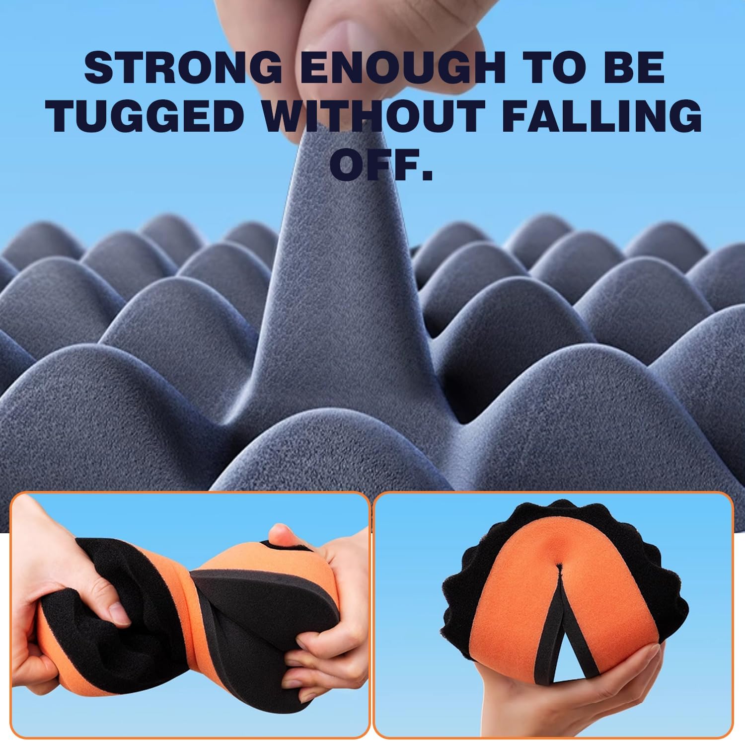 Car Wash Sponges, Soft Foam Sponges Extra Thick Large For Cleaning Non Scratch Sponges fit SUV RV Bike, Engineered for Rich Lather Ergonomic Grip Design Improve Cleaning Efficiency, 3Color 3PCS