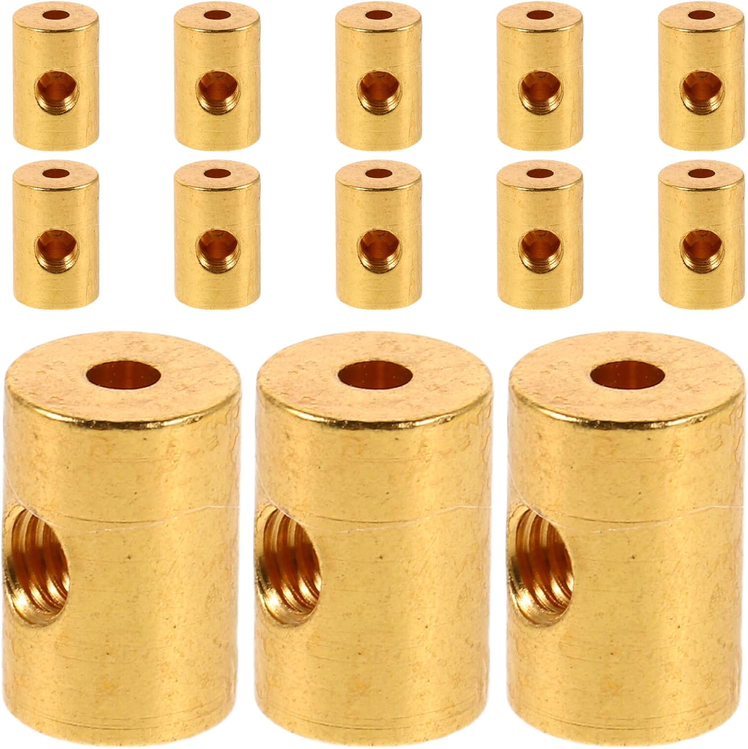 30pcs Locking Pin Keeper Clasps with Wrench Gold Metal Enamel Pin Back Locks Replacement Findings for DIY Jewelry Making and Badge Crafting