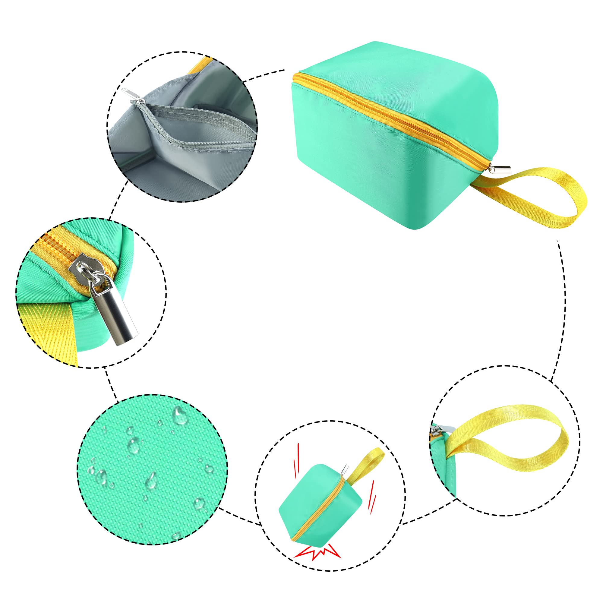 Sac pour Lunii Fabrique à Histoires et Casque Audio, Vert