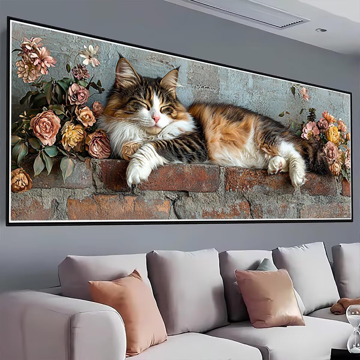 Diamond Painting Erwachsene Groß XXL 60x160cm, Diamond Painting Tiere -2048