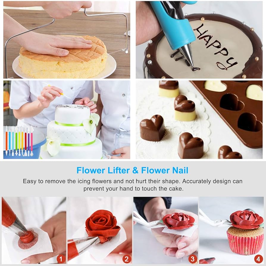 食器 cake Amazon.com: Cake Decorating Supplies,493 PCS Cake Decorating