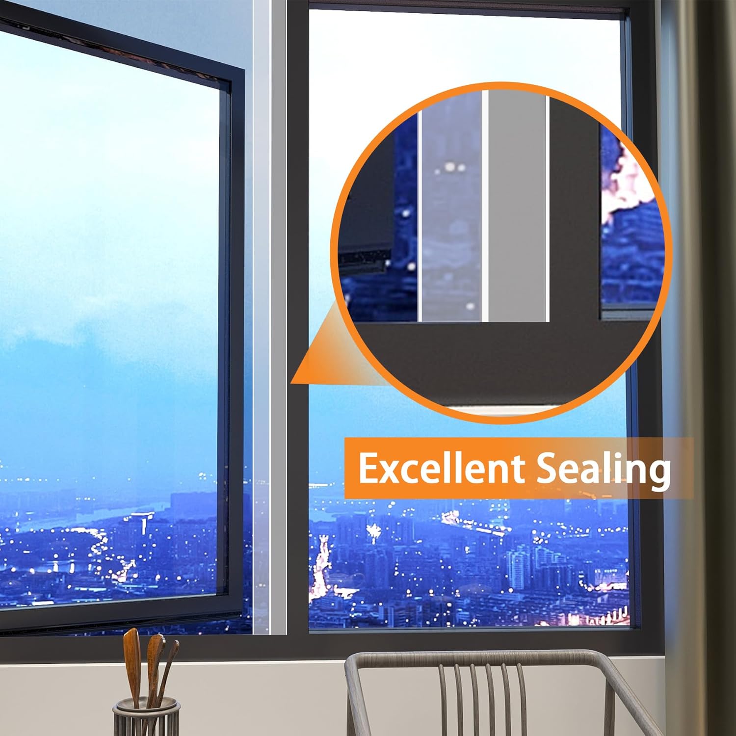 Gaahing Shower Glass Door Weather Stripping, Self-Adhesive Window Seal Strip, Peel and Stick Weatherstrip for Waterproofing and Anti-Collision Protection (Clear Silicone, 16.4FT x 0.98IN)