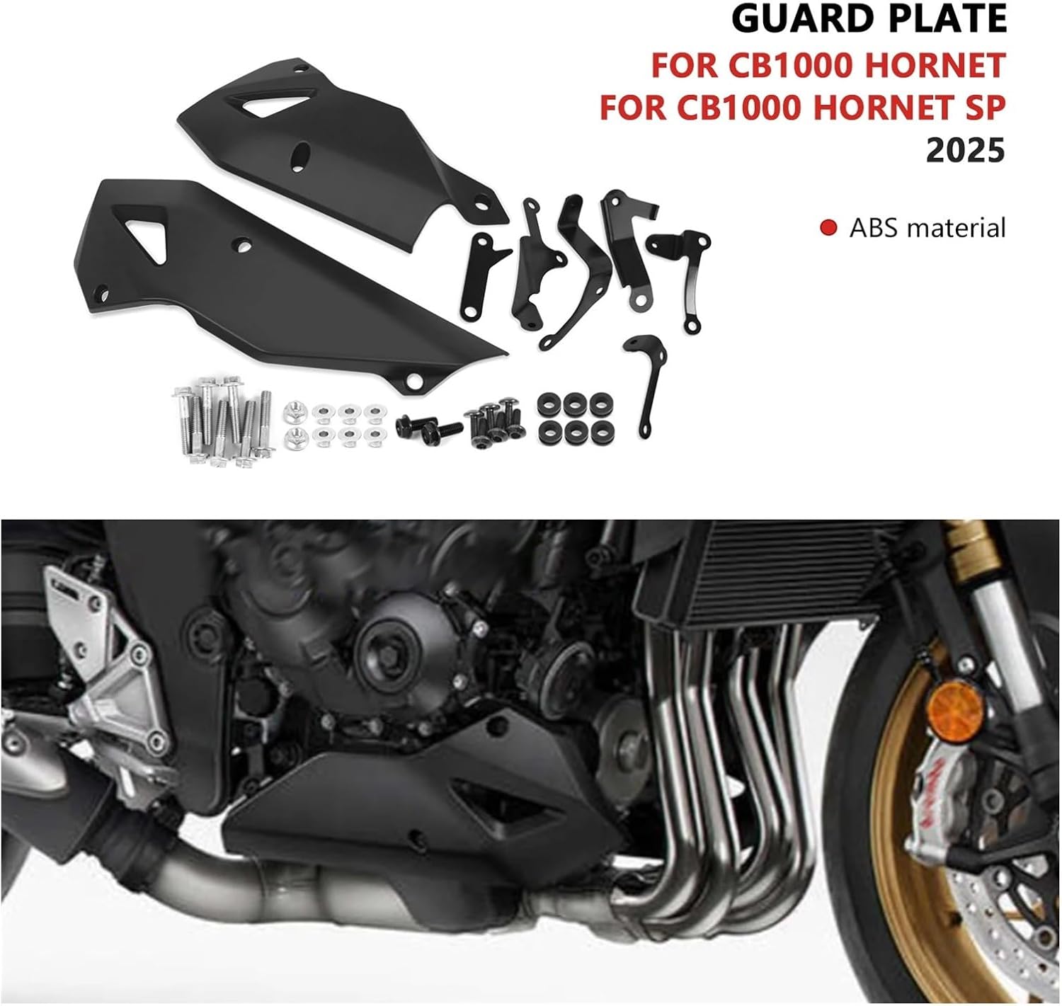 Motorcycle Tank Side Panel for H&ond&a CB1000 Hornet CB 1000 Hornet SP 2025 Motorcycle Chassis Guard Engine Fairing Exhaust Guard Accessories
