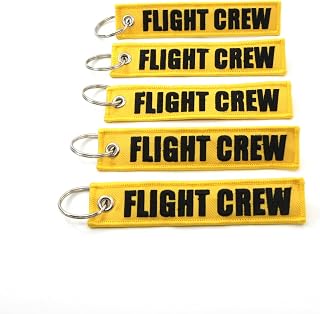 Rotary13B1 FLIGHT CREW - Yellow/Black - 5pcs Key Chains