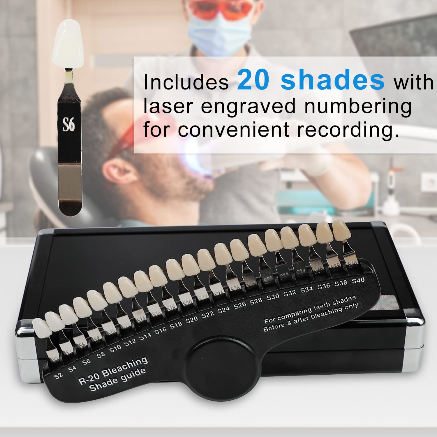 Amazon.com: EZGO Professional 3D R-20 Dental Teeth Whitening Shade