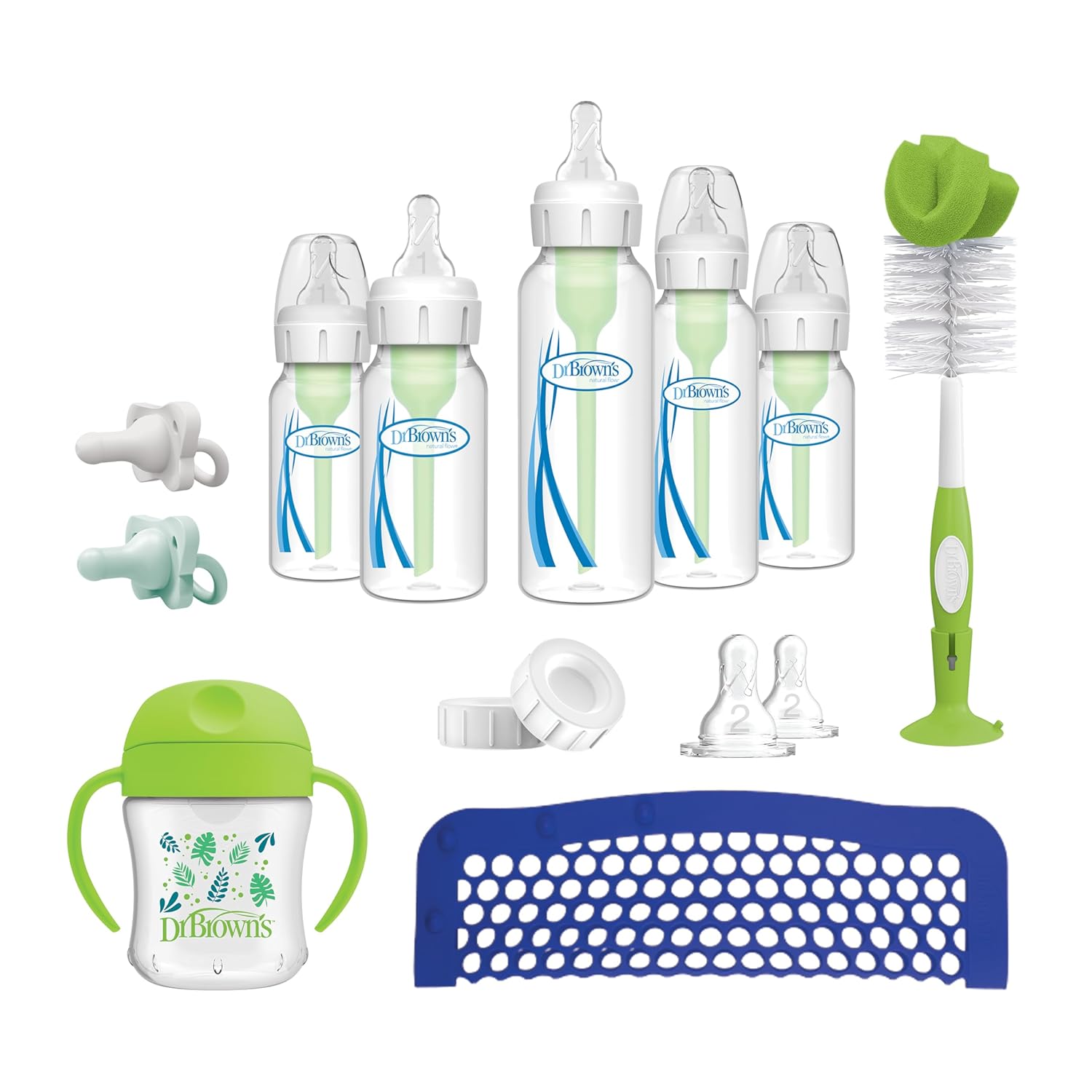 Brown's Wide-Neck Breast to Bottle Feeding Set Kuwait Ubuy