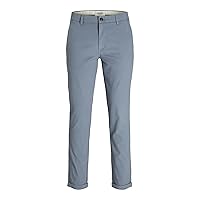 JACK & JONES Jpstmarco Fury Noos Pantaloni Chino, Miraggio Blu