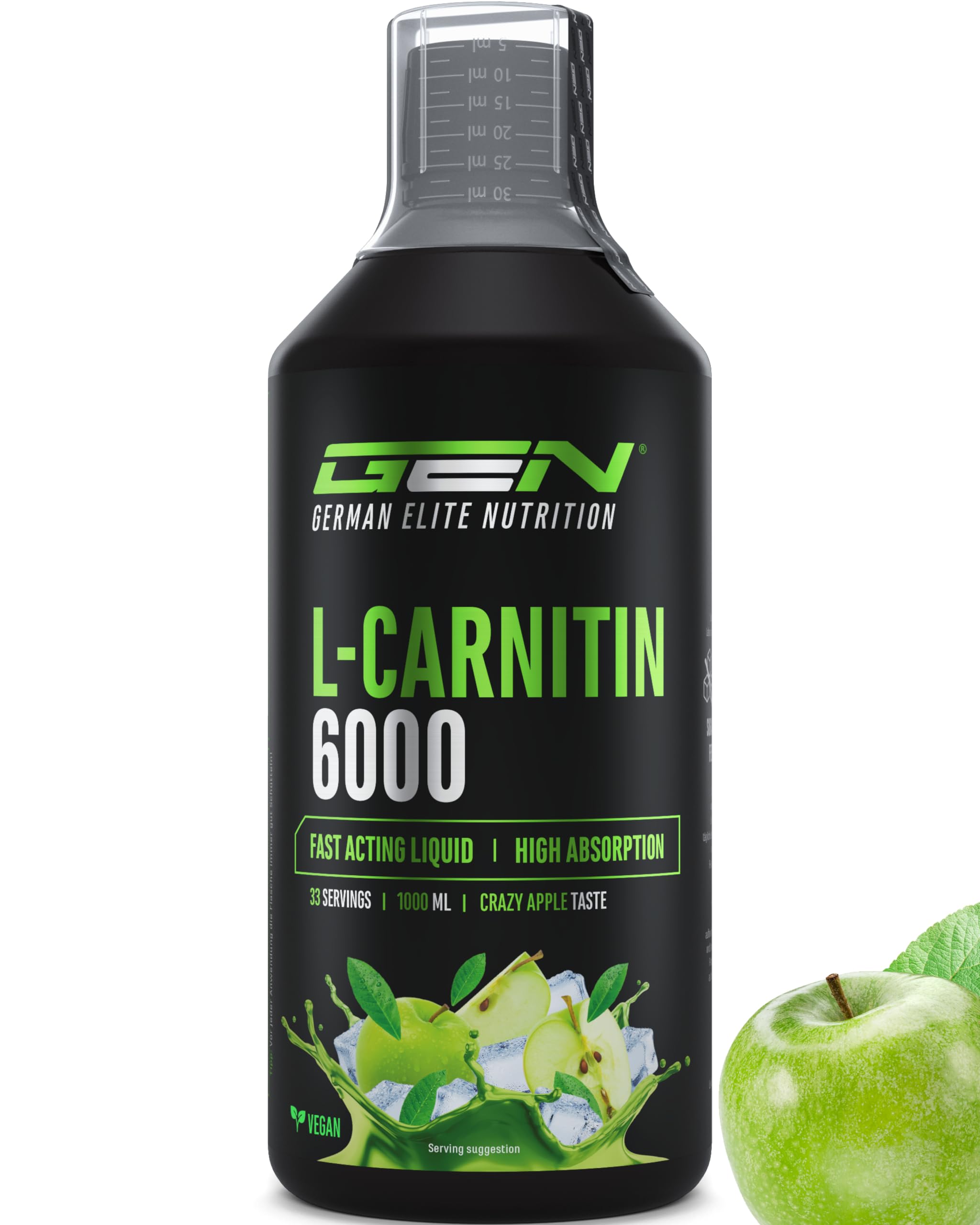 l carnitina liquida costo GEN GERMAN ELITE NUTRITION L-Carnitina 6000 Liquido - 1000 ml - Vegano | Gusto Crazy Apple - Altissimo Dosaggio con 6000 mg di L-carnitina pura AVORS NOW OFFERING PEPTIDE كريم محيط العين مع أداة Gua Sha Number of Tests:96 Tests