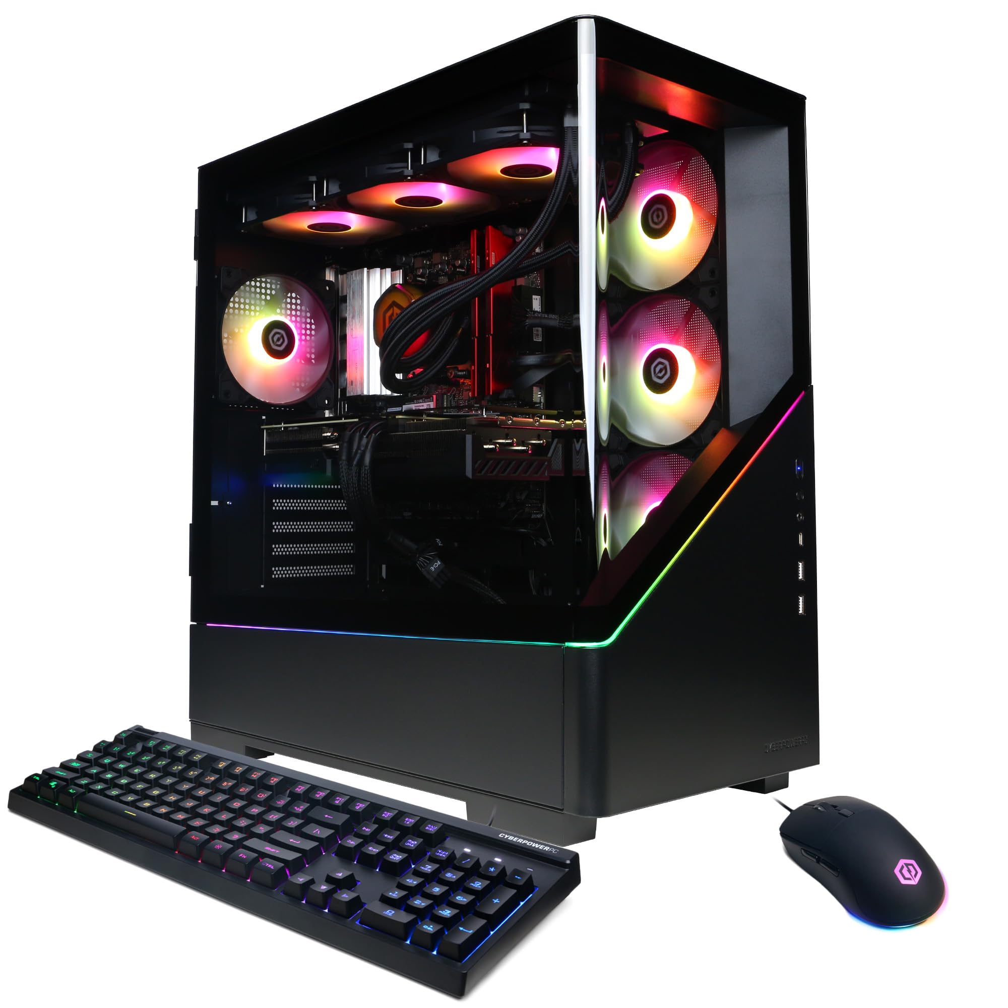 CyberPowerPC Gamer Supreme Gaming PC AMD Ryzen 7 9850X3D 4 7GHz Radeon RX 9070 XT 16GB 32GB DDR5