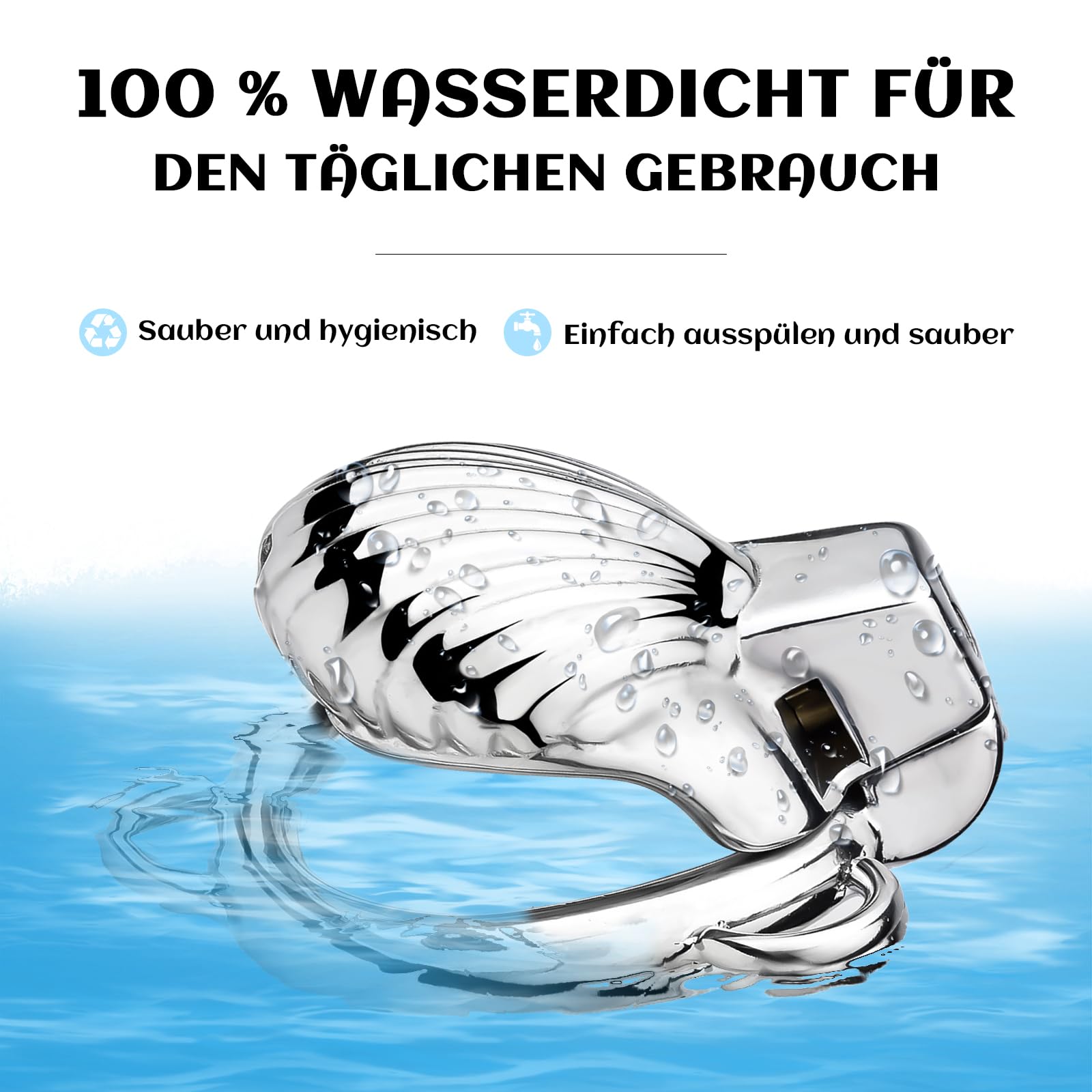 TUONID Keuschheitskäfig aus Metall für Männer Keuschheitskäfil Peniskäfig mit Lederriemen Penistrainer Edelstahl Extremer Keuschheitskäfig für Paare Sexspielzeug für Paare flat chastity cage Sex toys