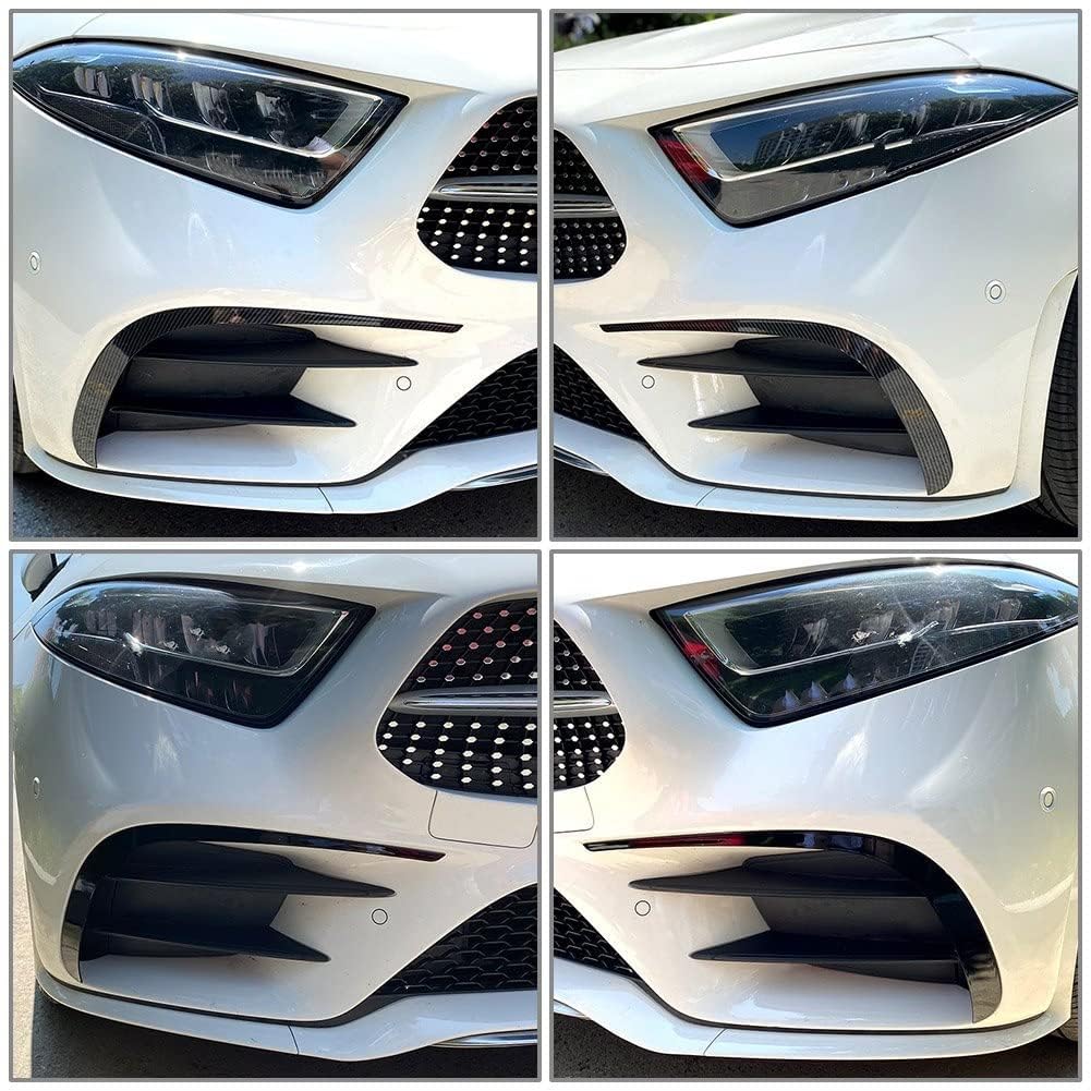 RUIHAHA Frontspoiler Für Mercedes CLS C257 - ABS Frontlippe Für AMG Line 2018-2022