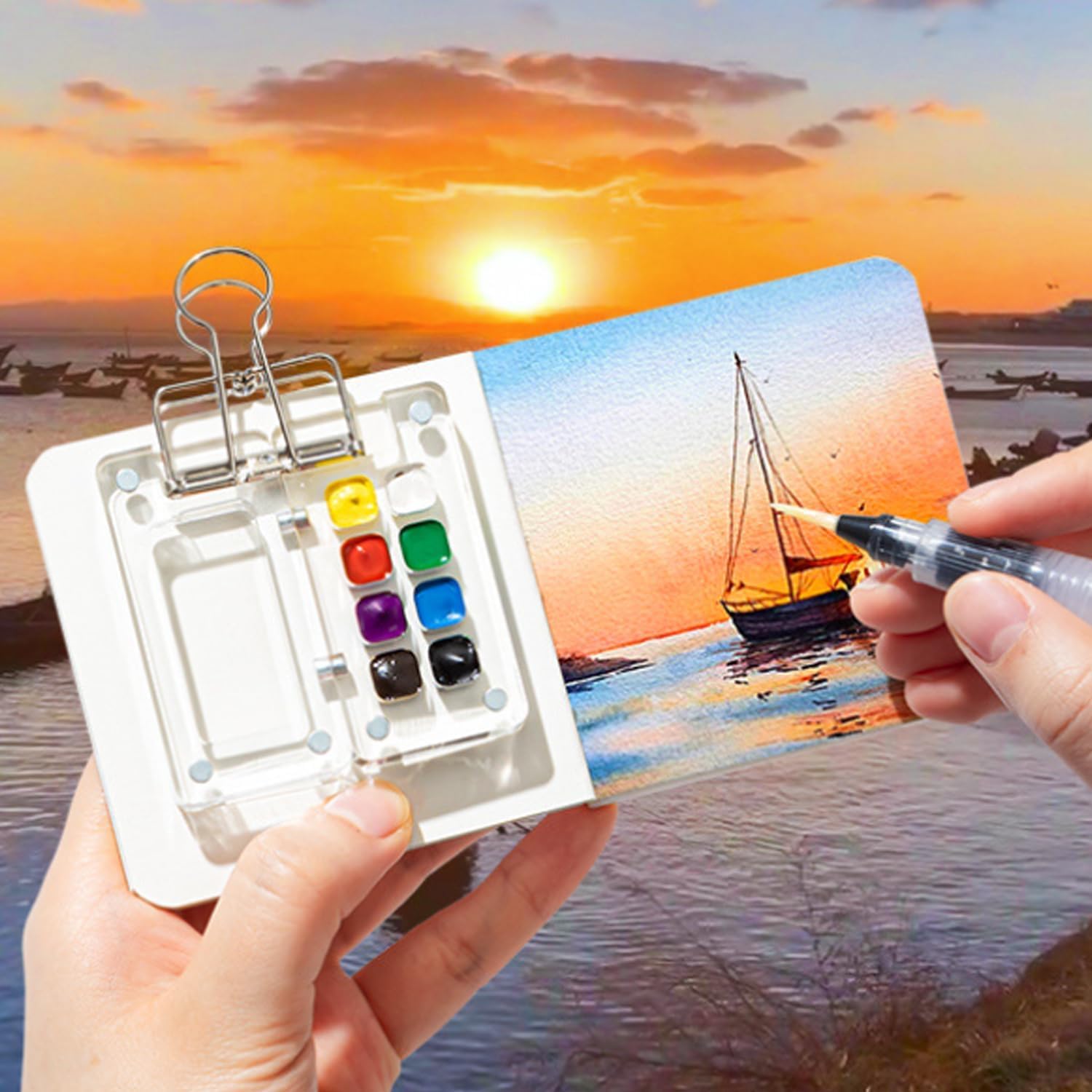 PocketArtist Watercolor Travel Set - The Pocket Artist