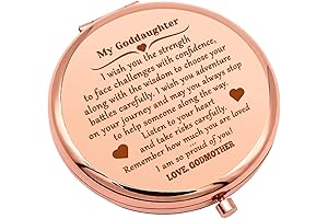 Goddaughter Gifts from Godmother Compact Makeup Mirror
